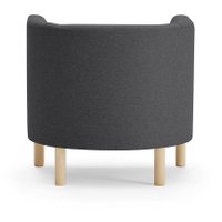 Интерьерное кресло Mio Tesoro Агата 351 (темно-серый 1173)