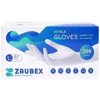 Нитриловые перчатки Zaubex 9122528 (L, 200 шт) в Бресте