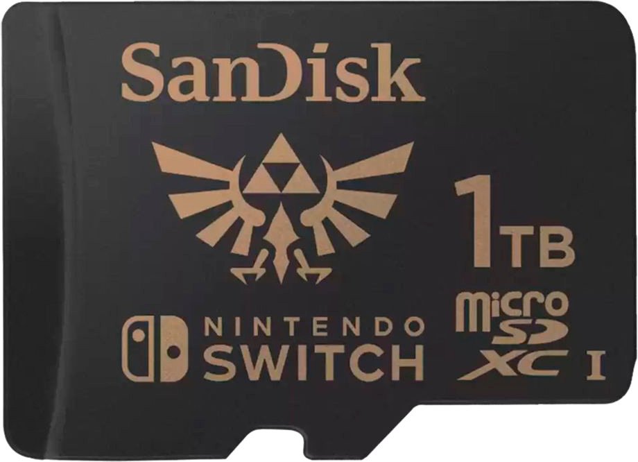 

Карта памяти SanDisk Nintendo Switch Licensed Card The Legend of Zelda Edition microSDXC 1TB SDSQXAO-1T00-GN6ZN