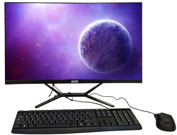 

Моноблок Mitsu AIO-O2308B, 23,8", IPS, G6405, DDR4 8GB