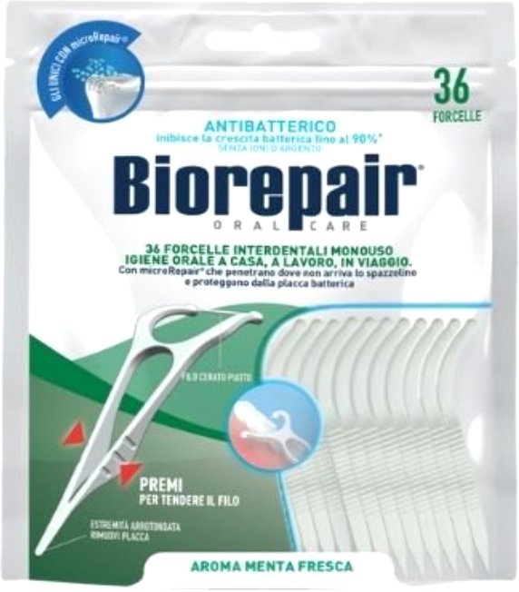 

Зубная нить Biorepair Forcelle Interdentale Monouso (36 шт)
