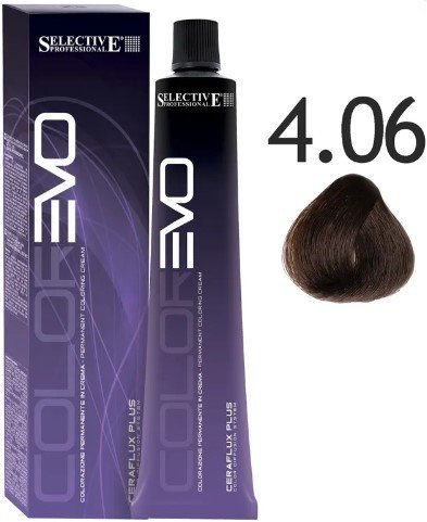 

Крем-краска Selective Professional Colorevo 4.06 84406 (100 мл, каштановый выжженная земля)