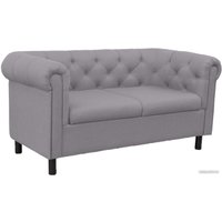 Диван Brioli Винчестер двухместный (J20/серый)