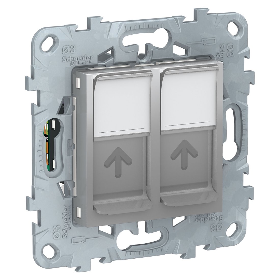 

Розетка компьютерная Schneider Electric Unica NU542030