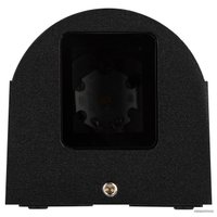 Фасадный светильник ЭРА WL43 BK+GD светодиодная 6Вт 3500К IP54 Б0054422 (черный/золото)