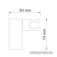 Держатель душевой лейки Wasserkraft A011