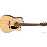 Электроакустическая гитара Fender CD-60SCE Natural