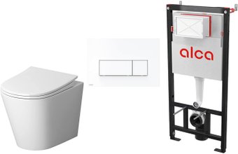 Унитаз подвесной Niagara Vista NG-9302+AM101/1120+M570