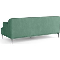 Диван Олмеко Бергамо 2-х местный (велюр, барни олива)