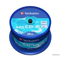 CD-R диск Verbatim 700Mb 52x 43343 (50 шт.)