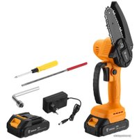 Аккумуляторная пила Deko DKCHS 20-4 Set 063-4308 (с 2-мя АКБ)