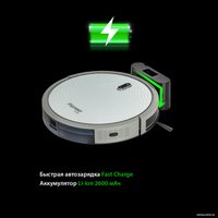 Робот-пылесос Pioneer VC704R (серебристый)