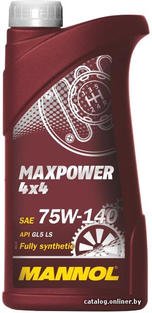 Трансмиссионное масло Mannol Maxpower 4x4 75W-140 1л