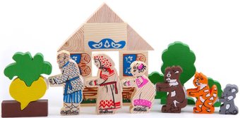 Конструктор/игрушка-конструктор Томик Сказки. Репка 4534-7