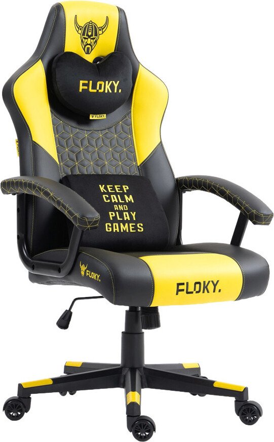 

Игровое (геймерское) кресло FLOKY Huginn Yellow SP (желтый)