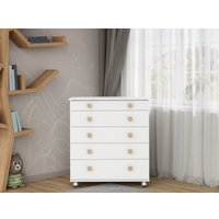 Детский комод Incanto Мишка с органайзером 800/5 PK-0060/00 (белый)