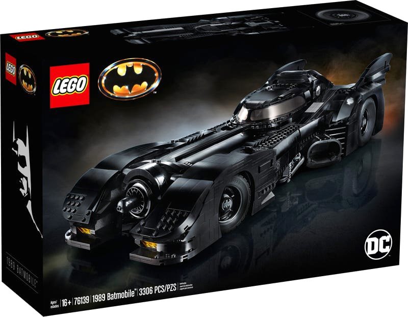 

Конструктор LEGO Batman 76139 1989 Batmobile