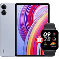 Планшет Xiaomi Redmi Pad Pro 6GB/128GB международная версия (голубой) + умные часы Xiaomi Redmi Watch 3 Active (черный) по акции