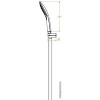 Душевой гарнитур  Laveo Zorita NLZ 70AD