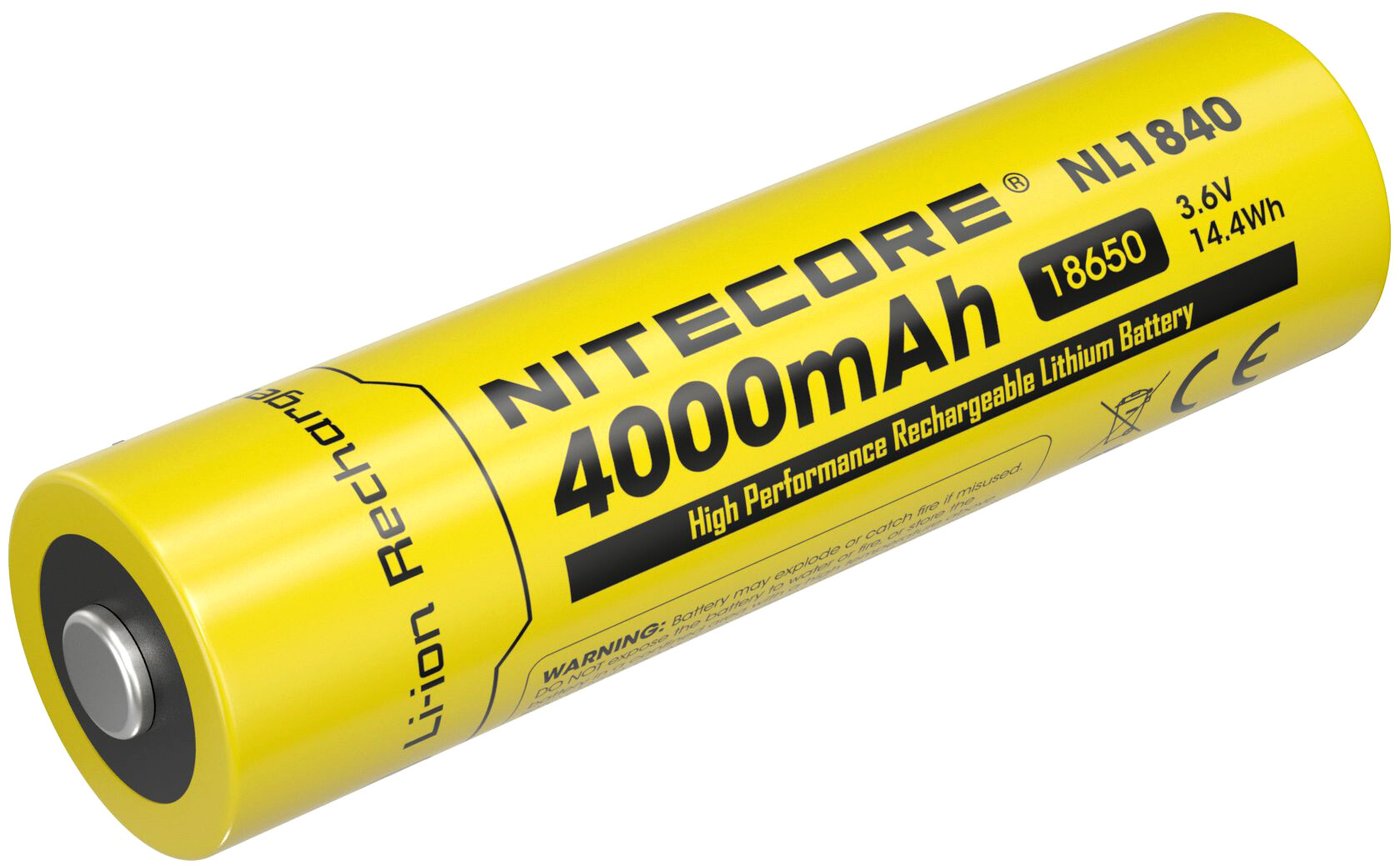 

Аккумулятор Nitecore NL1840