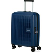 Чемодан-спиннер American Tourister Aerostep Navy Blue 55 см