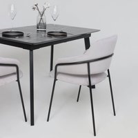 Кухонный стол Алвест AV 1209 120-160х80 (черный тунис /черный)