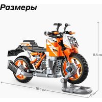 Конструктор KAZI Мото. Спортивный мотоцикл KY6127 9775211