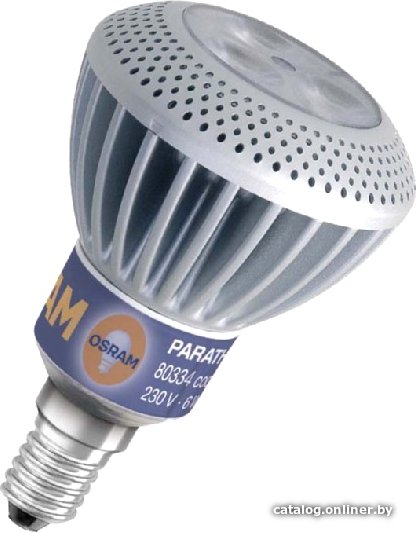 Светодиодная лампочка Osram 80336-01 PAR16 Green E14 6 Вт