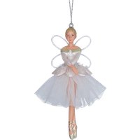 Елочная игрушка Gisela Graham Snowberries Фея 10114