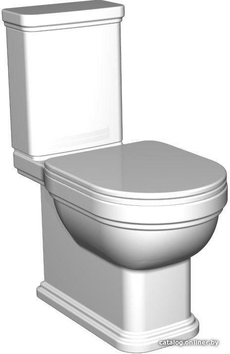 Унитаз напольный Kerama Marazzi Pompei Po.wc.01 (без бачка, без сиденья)