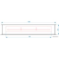 Биокамин Lux Fire Кабинет 1130 S