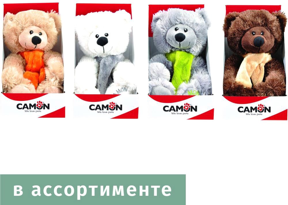

Игрушка для собак Camon Мишка плюшевый AH510