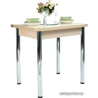 Кухонный стол Рамзес Ломберный 80x60 (шимо светлый, ноги хром)