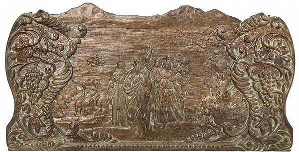 Нарды Ustyan Ноев Ковчег Патина GU080-P