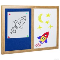 Магнитно-маркерная доска BRAUBERG Hybrid 231995