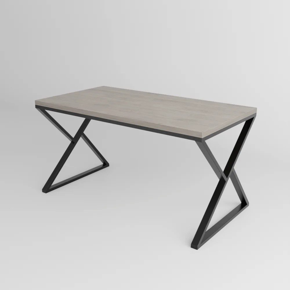 

Стол TMB Loft Дункан разборный 1380x600 18 мм (дуб денвер трюфель/черный)