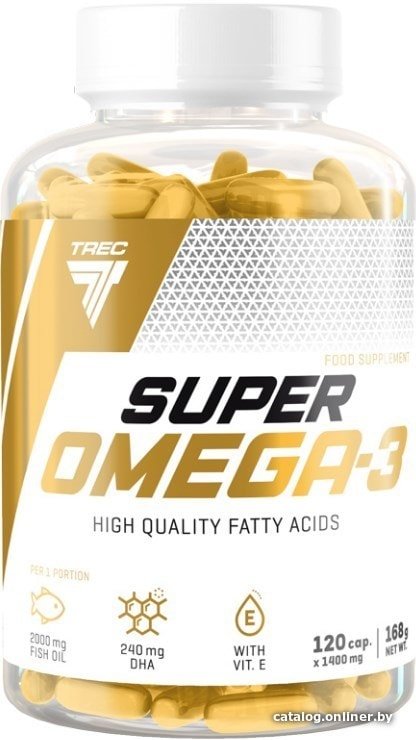 БАД Trec Nutrition Super Omega-3, 120 таб.
