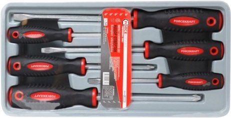 

Набор отверток ForceKraft FK-2068 (6 предметов)
