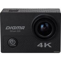 Экшен-камера Digma DiCam 320 DC320 (черный)