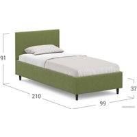 Кровать Moon Family 1259 К004897 90x200