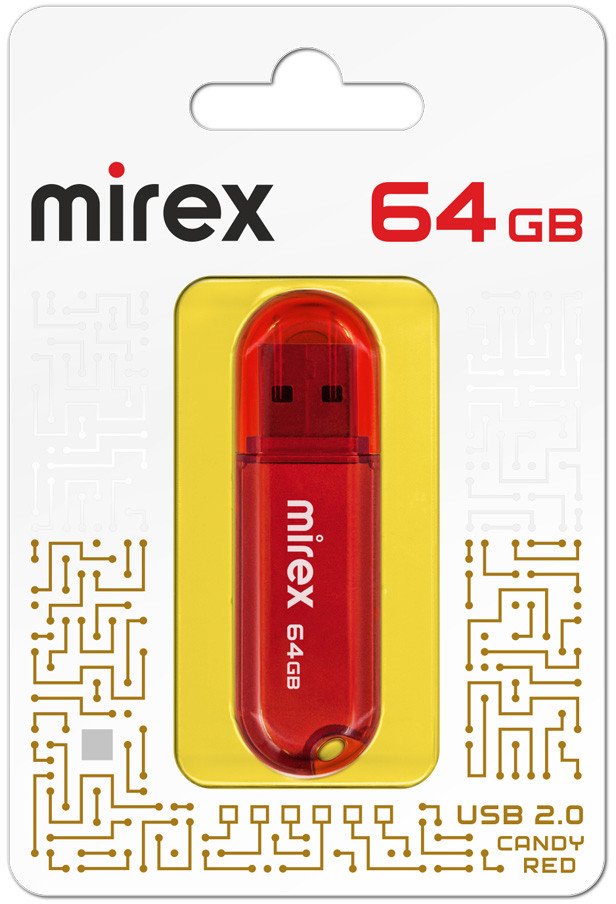 

USB Flash Mirex Candy 64GB (красный)