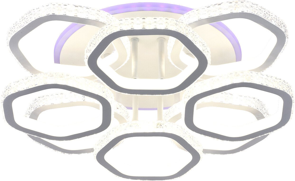 

Припотолочная люстра Escada Centauri 10263/8 LED*201+8W White