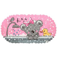 Коврик для купания Вилина Веселое купание. Мишка с бантиком 7071