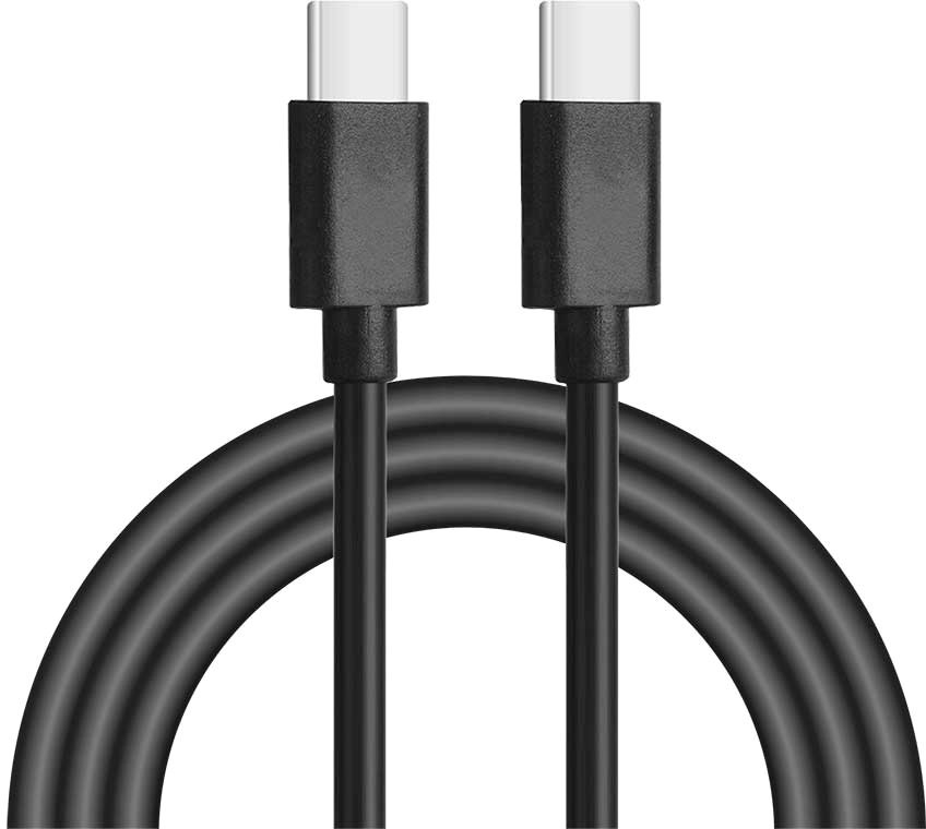 

Кабель Total TIUCC02 USB-C - Type-C (1 м, черный)
