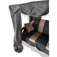 Садовые качели LetoLux Капри (графит)