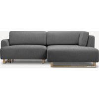 Угловой диван Divan Онте Bucle Grafit 186296 (серый)