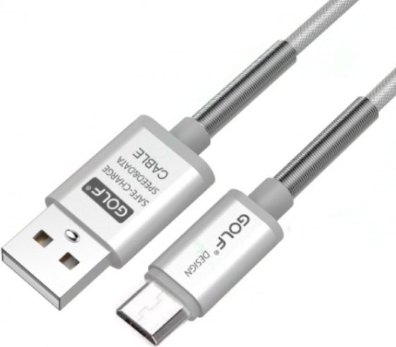 

Кабель GOLF Micro USB GC-40 1 м (серебристый)