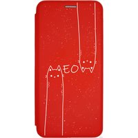 Чехол для телефона JFK для Samsung Galaxy M32 (коты красный)