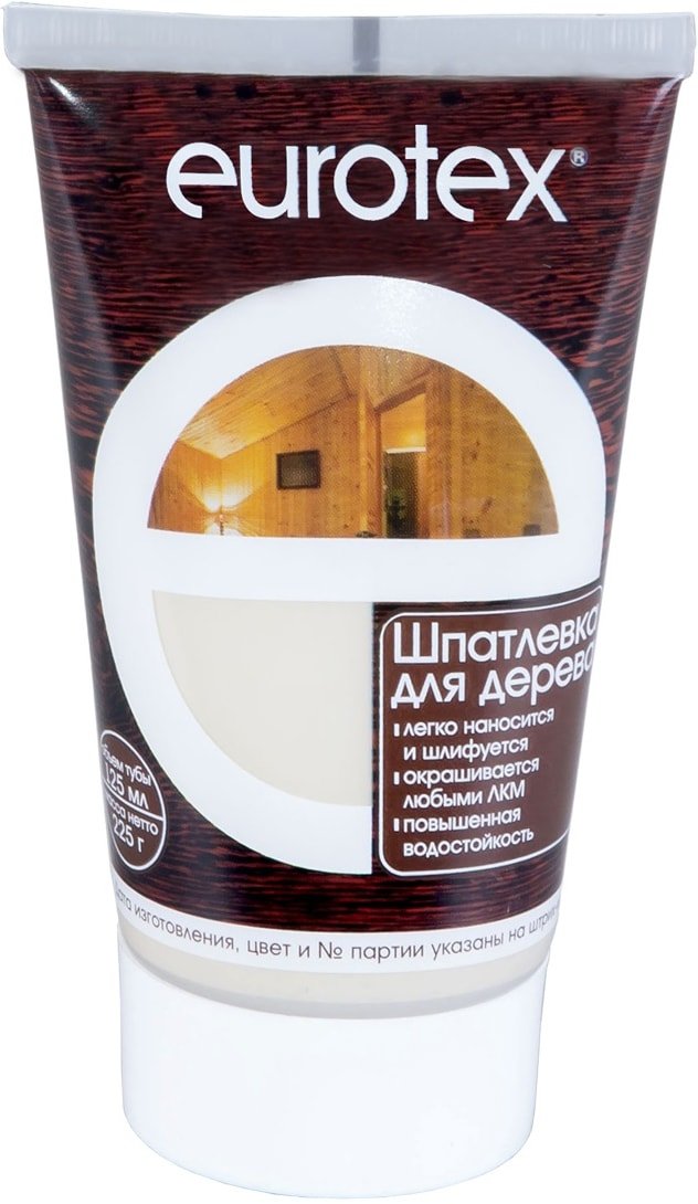

Шпатлевка Eurotex Для дерева 1.5 кг (сосна)