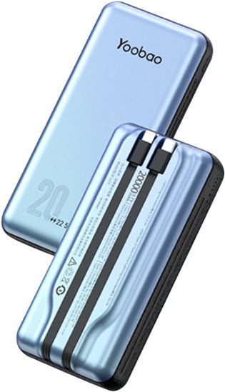 

Внешний аккумулятор Yoobao LC6 20000mAh (синий)